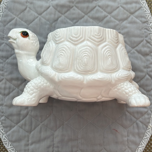 Fitz & Floyd Turtle Planter - Picture 6 of 12